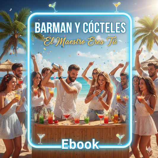 LIBRO DIGITAL: BARMAN Y COCTELES - El Maestro eres Tú. (HOY!!! 15 ultimos ejemplares con el ¡Bonnus!)